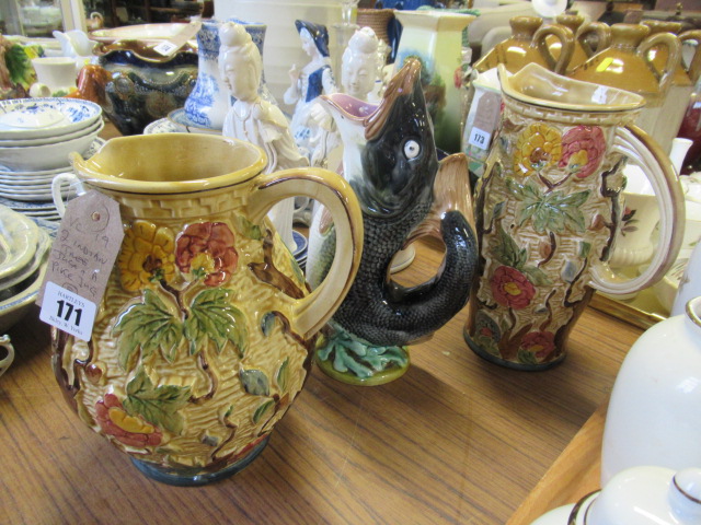 TWO INDIAN TREE JUGS AND ANOTHER Image