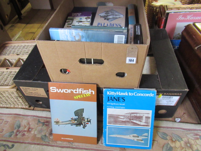 THREE BOXES OF ANTIQUE REFERENCE BOOKS  TRANSPORT AND PAINTINGS Image