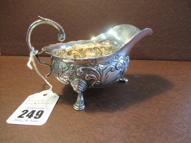 SILVER SAUCE BOAT Image