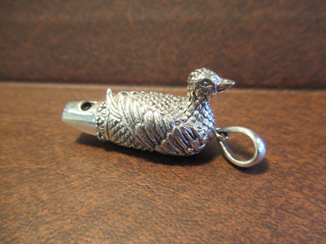 SILVER DUCK WHISTLE Image