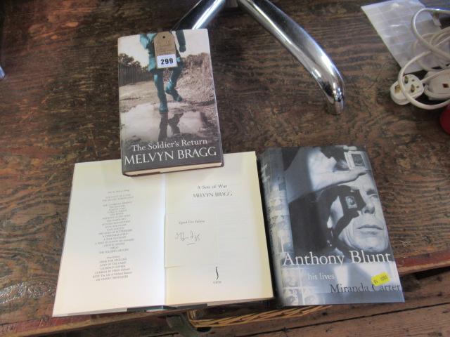 TWO SIGNED MELVIN BRAGG NOVELS AND ANOTHER Image