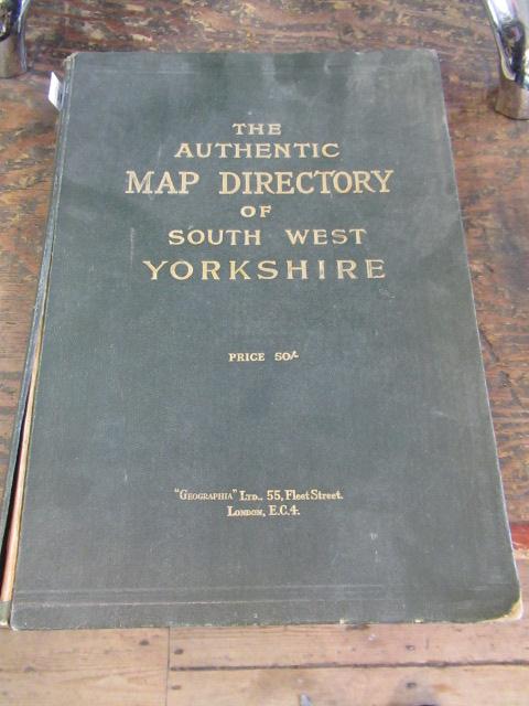 THE AUTHENTIC MAP DIRECTORY OF SOUTH WEST YORKSHIRE  Image