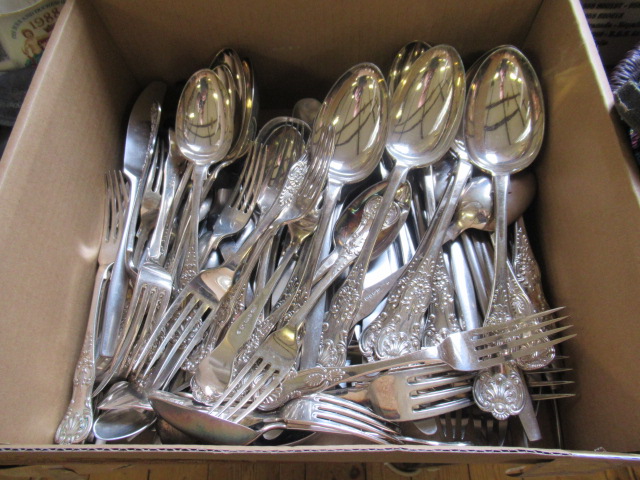 PLATED CUTLERY AND DANISH CUTLERY SET Image