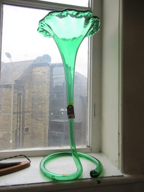 LARGE ITALIAN GLASS VASE Image