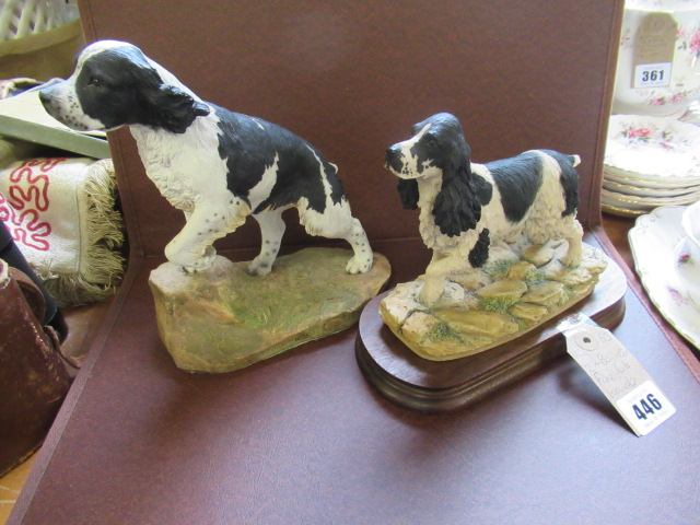 TWO BORDER FINE ART HOUNDS Image