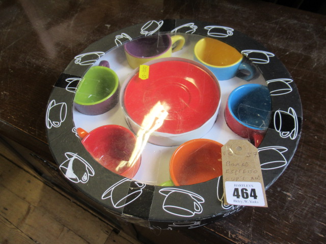 BOXED ESPRESSO CUPS AND SAUCERS Image