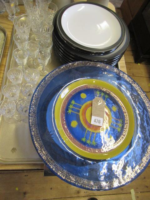 TRAY OF CERAMICS AND GLASSWARE  Image