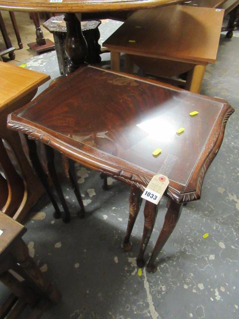 GLASS TOP NEST OF TABLES Image