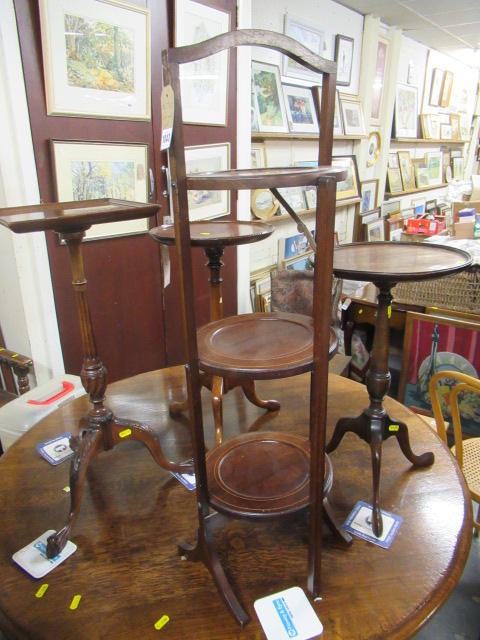 MAHOGANY CAKE STAND Image