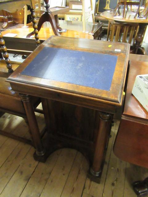 VICTORIAN ROSEWOOD DAVENPORT Image