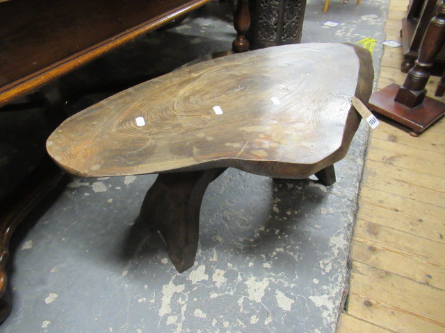 SMALL RUSTIC WOODEN TABLE Image