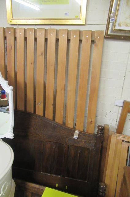 OAK DOUBLE BED Image
