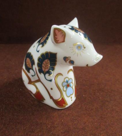 ROYAL CROWN DERBY SNUFFLE PIGLET Image