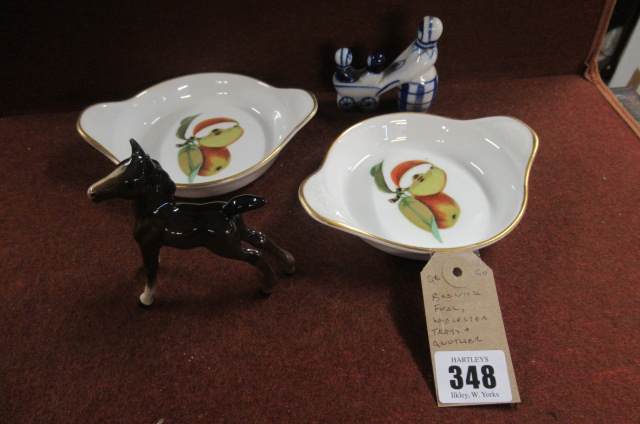 BESWICK FOAL AND WORCESTER TRAYS ETC Image