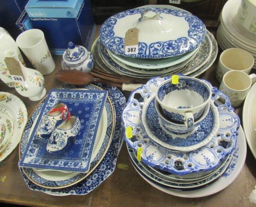 BLUE AND WHITE CERAMICS ETC Image