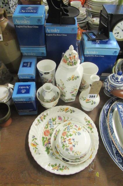 VARIOUS AYNSLEY CHINA ITEMS   SOME BOXED Image