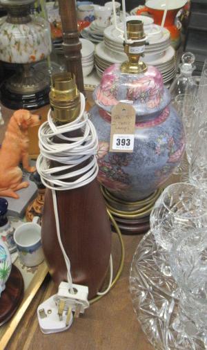 TWO TABLE LAMPS Image