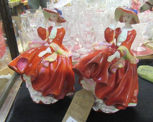 TWO ROYAL DOULTON PRETTY LADIES Image
