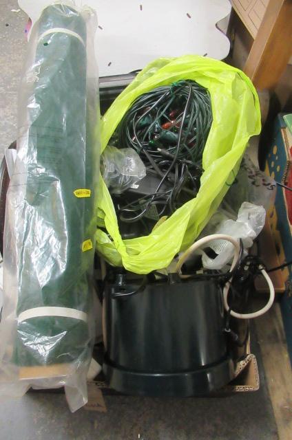 BOX OF ELECTRICAL ITEMS Image