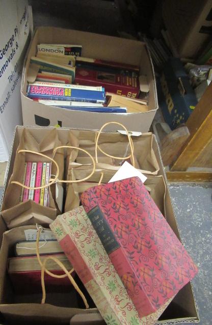 TWO BOXES OF BOOKS Image
