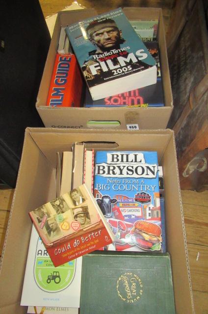 TWO BOXES OF BOOKS ON FILM AND RADIO ETC Image