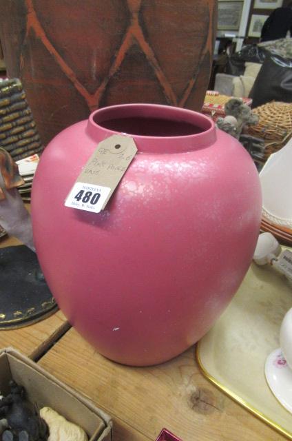 PINK POOLE VASE Image