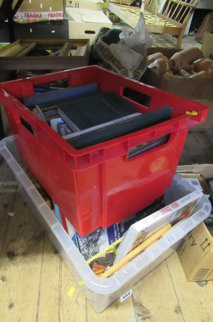 TWO BOXES OF BOOKS Image