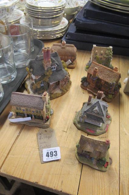 SEVEN LILLIPUT LANE COUNTRY HOUSE ORNAMENTS Image