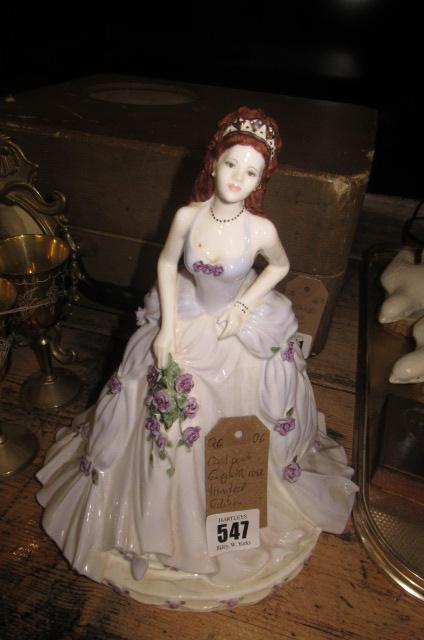 COALPORT ENGLISH ROSE LIMITED EDITION FIGURE Image