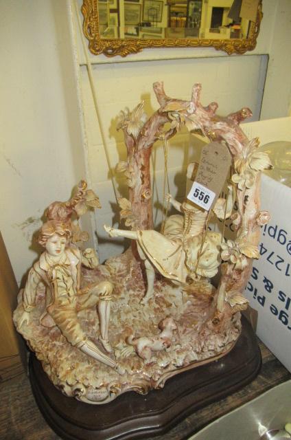 CERAMIC GROUP OF CHILDREN PLAYING Image