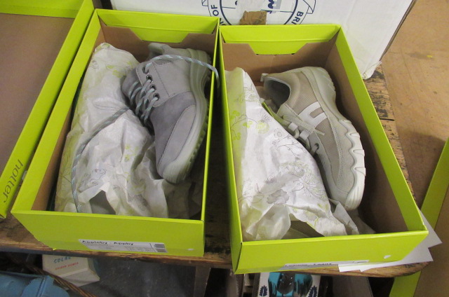 TWO PAIRS OF LADY'S SHOES Image