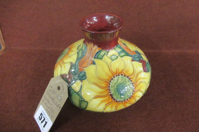 MOORCROFT SUNFLOWER VASE Image