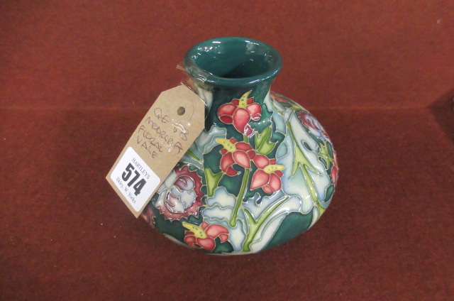 MOORCROFT FLORAL VASE Image