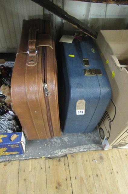 THREE SUITCASES AND CONTENTS Image