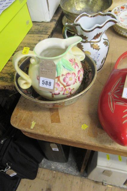 JAPANESE BOWL AND TWO JUGS Image