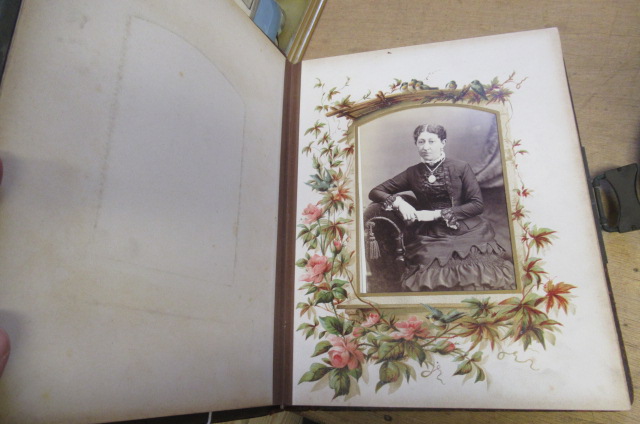 ONE VICTORIAN PHOTO ALBUM Image