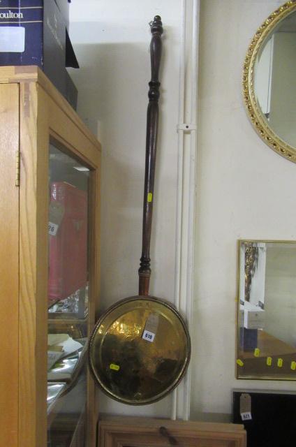 BRASS BEDWARMING PAN Image