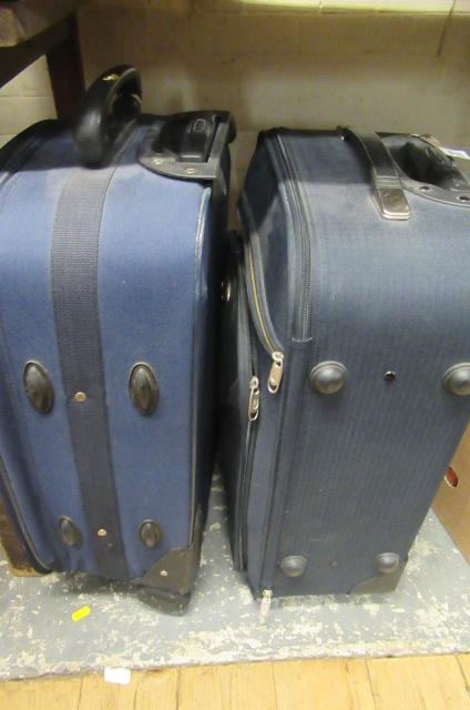 TWO TRAVEL SUITCASES Image