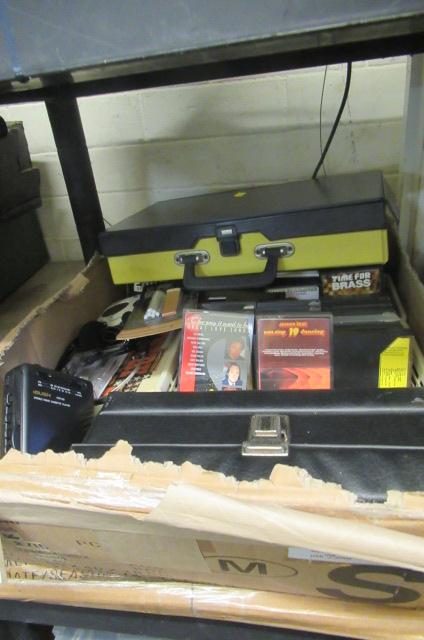 BOX OF CASSETTES ETC Image