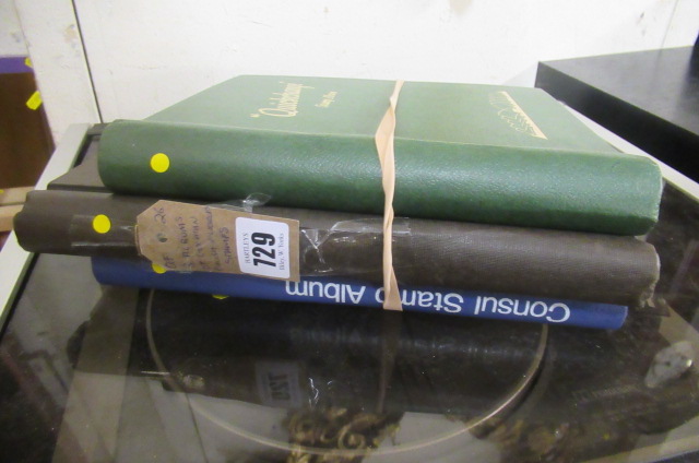 THREE ALBUMS OF POLISH  GERMAN AND WORLD STAMPS Image