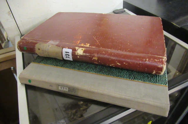 TWO ALBUMS OF WORLD AND USA STAMPS Image