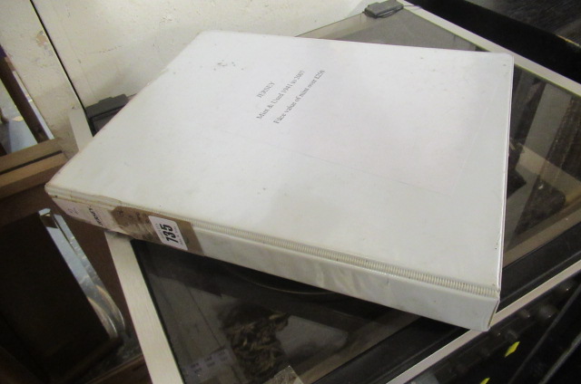 ALBUM OF JERSEY STAMPS 1941-2007 Image