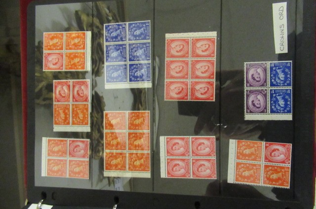 ALBUM OF GB BOOKLET PANES AND COIL STAMPS Image