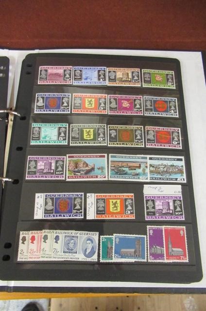 BLACK ALBUM OF STAMPS Image