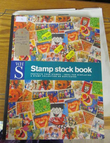 STOCK BOOK OF MAINLY MINT STAMPS Image
