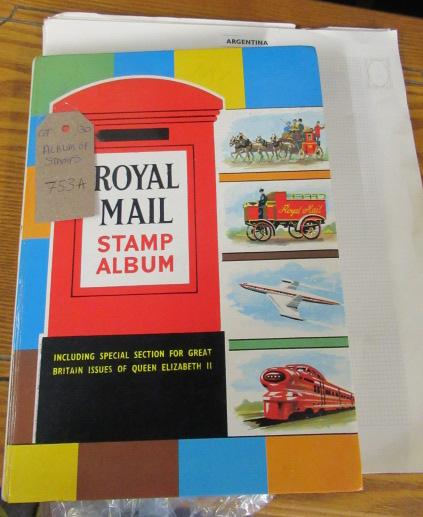 ALBUM OF STAMPS Image