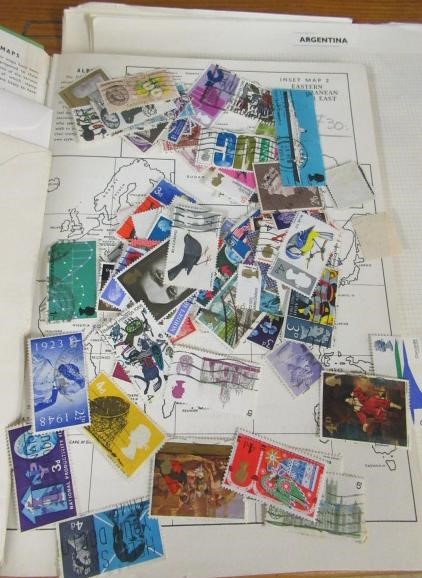 ALBUM OF STAMPS Image