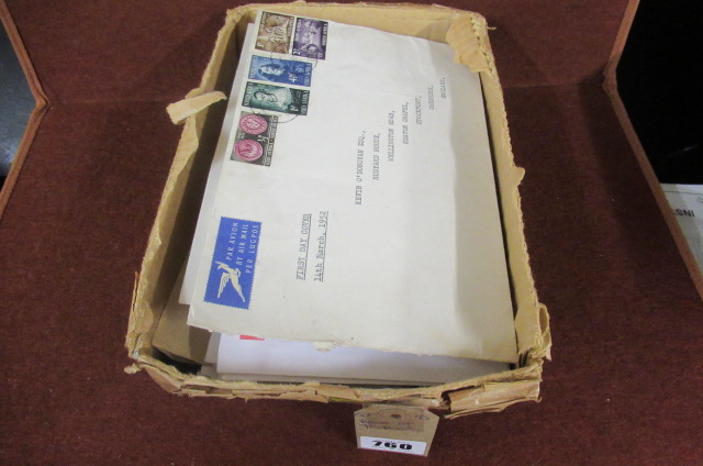 BOX OF FIRST DAY COVERS Image