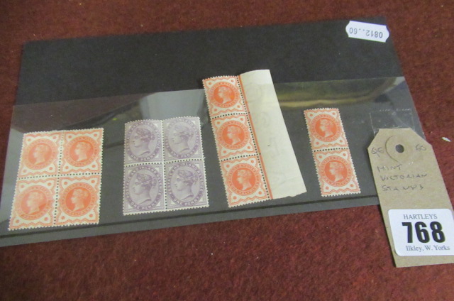 MINT VICTORIAN STAMPS Image