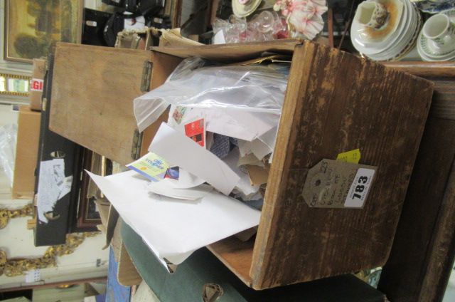 BOX OF LOOSE STAMPS Image